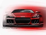 Skica Audi Quattro.