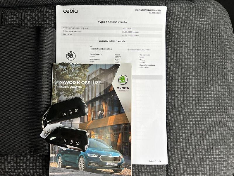 Škoda Octavia (2021) Com. 1.5TSi Style+! ČR! 1.maj. - fotka 20 z 39