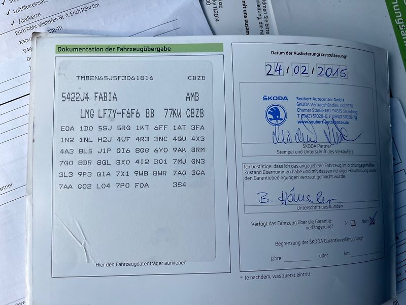 Škoda Fabia (2015) 1.2 TSi Rozvody , Olej - fotka 17 z 27