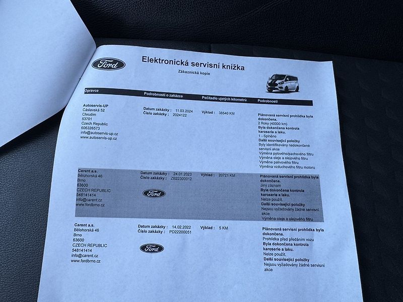 Ford Tourneo Custom (2022) 2.0EcoBlue Xenony Navi Kamera - fotka 32 z 49