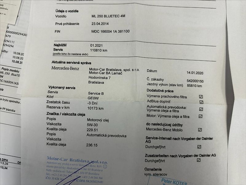Mercedes-Benz Třídy M 2,2 ML 250CDI 150kW - fotka 42 z 46