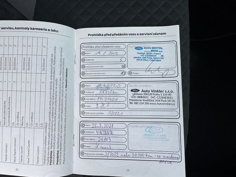 Ford Tourneo Courier (2019) 1.0 EcoBoost 73kW - fotka 26 z 29