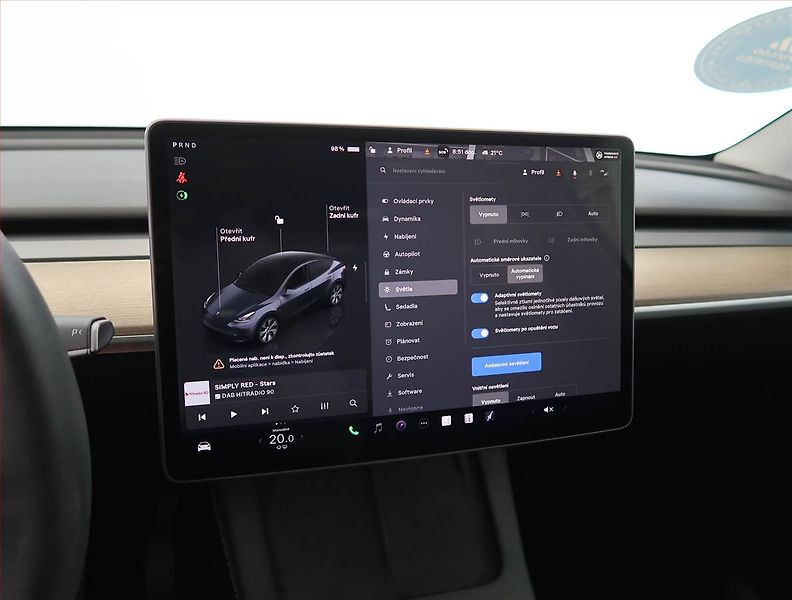 Tesla Model Y (2022) Long Range AWD 79kWh, SoH 92% - fotka 23 z 33