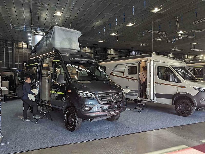 Na Caravaningu se představily expediční speciály, které zvládnou projet i Saharou