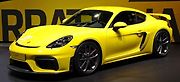 Ojeté Porsche 718 Cayman GT4 patří k velmi luxusním vozům.