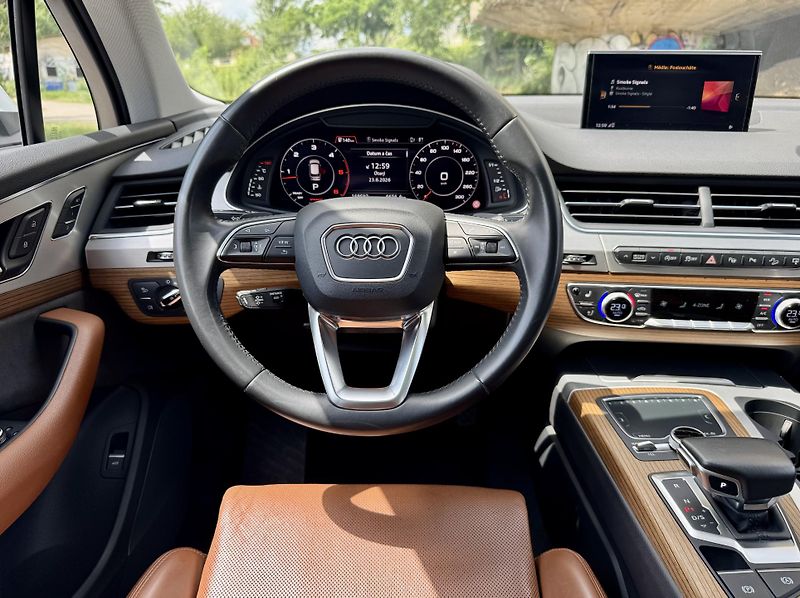 Audi Q7 3.0 TDI HNĚDÁ KŮŽE MAX - fotka 28 z 49
