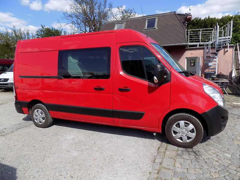 Opel Movano 2,3 CDTI 120 KW L2H2 DC, 7 SED - fotka 8 z 39
