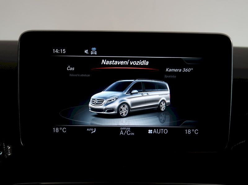 Mercedes-Benz Třídy V (2020) 300d L EXCLUSIVE WEBASTO BURME - fotka 24 z 39