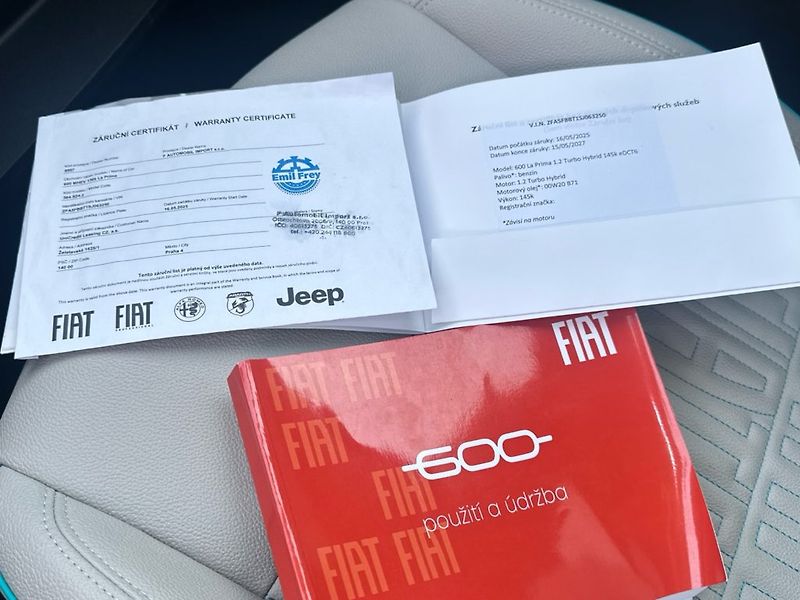 Fiat 600 (2025) La Prima Turbo 1,2 (136k) - fotka 23 z 26