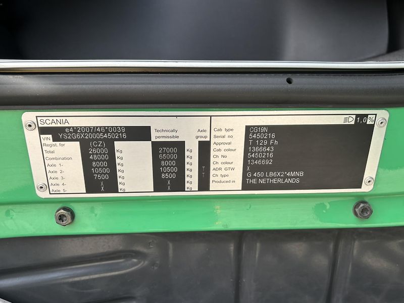 Scania G450 LB 6x2*4 E6 krmné směsi - fotka 21 z 31