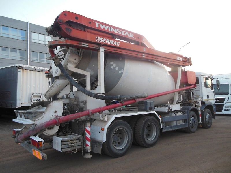 MAN TGA 35.410, 8X4, MIX + PUMPA 24M - fotka 3 z 30