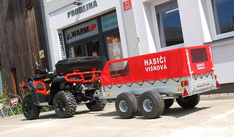 CFMOTO Gladiator X1000 (2026) G3 - HASIČSKÁ čtyřkolka - fotka 6 z 20