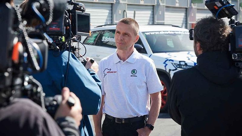Škoda Kodiaq RS na Nürburgringu.