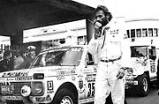 Organizátor Rallye Dakar Thierry Sabine, který zahynul v roce 1986 při havárii vrtulníku.