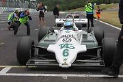 Sobotní závod vyhrál Brit Nick Padmore s Williamsem FW07C, který byl favoritem i toho nedělního