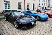 Americké automobily Corvette na 21. ročníku tradičního srazu v areálu Plzeňského Prazdroje