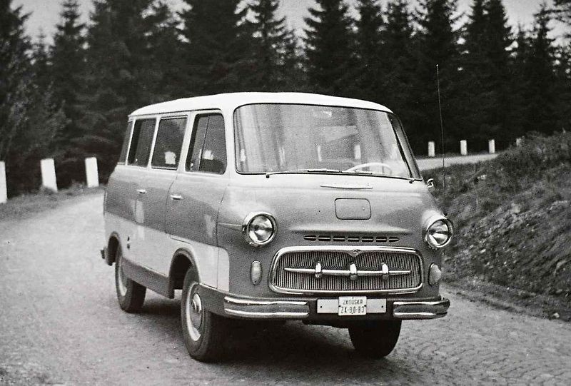 Prototyp kupé Škoda 763, které vyvinuli v Kvasinách v letech 1976 a 1977
