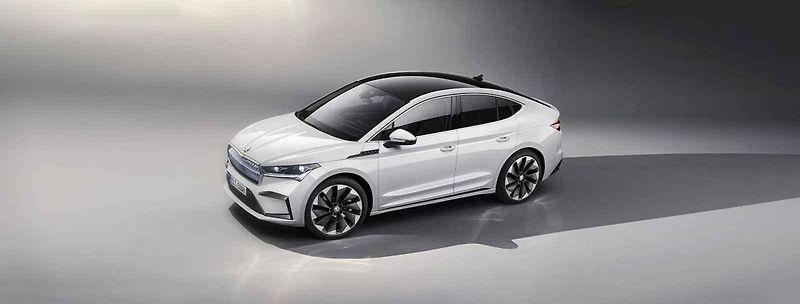 Sériová výroba modelu Škoda Enyaq Coupé iV v Mladé Boleslavi.