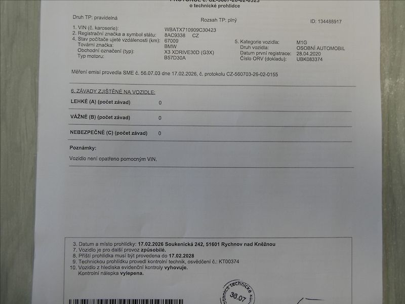 BMW X3 3,0 xDrive30d M-SPORT,2x kola - fotka 52 z 54