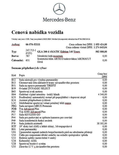Mercedes-Benz GLA (2026) 200 d 4MATIC - fotka 22 z 24