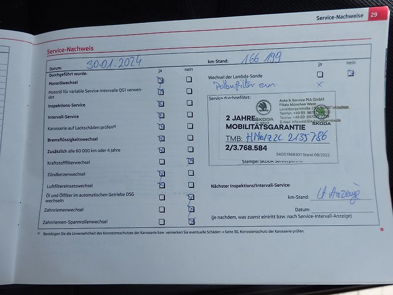 Škoda Octavia 1,2TSI FAMILY, SERVISNÍ KNÍŽKA - fotka 21 z 24
