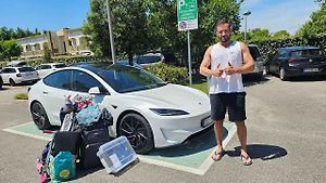 Cestování s elektromobilem.