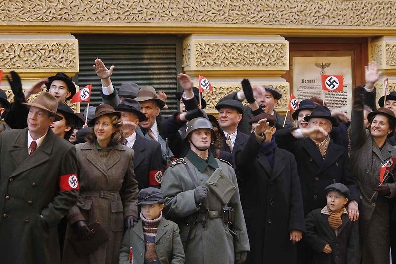 Na ulici třída Kapitána Jaroše v Brně se natáčel film Gerta Schnirch.