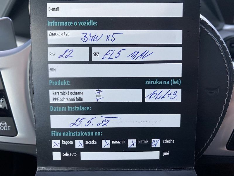 BMW X5 xDrive45e, ČR, tažné, 4x4, DPH - fotka 42 z 43