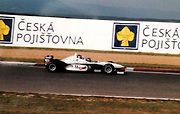 Promoakce týmu F1 West McLaren v srpnu 1998.