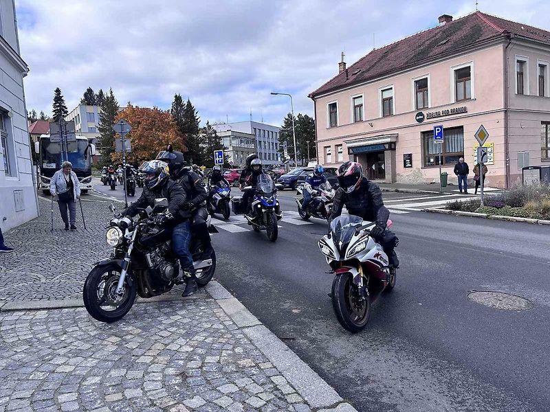 Poslední jízda motosezony 2025 v Prachaticích.