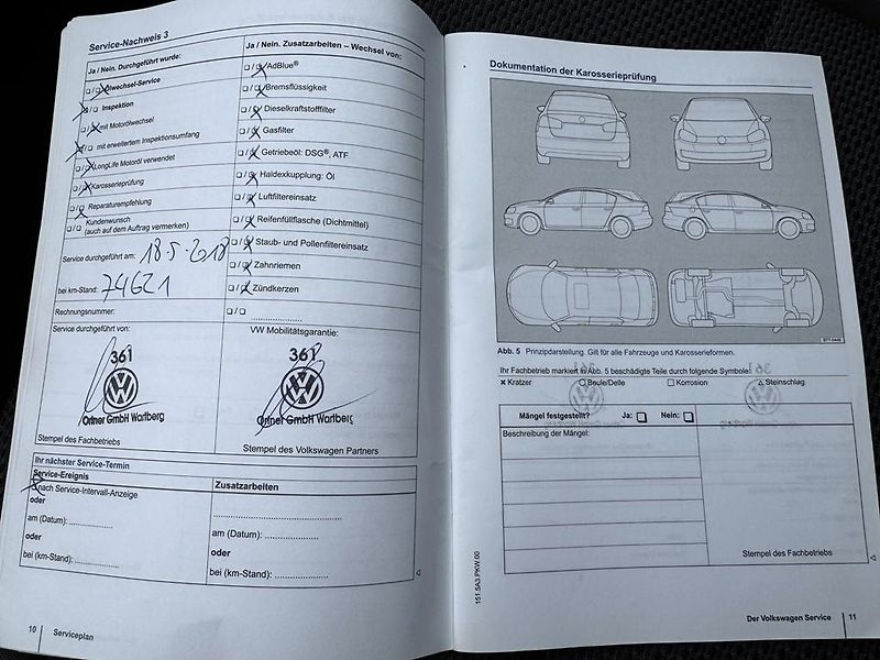 Volkswagen Touran 1.6 TDI 77 kW servisní knížka - fotka 16 z 20