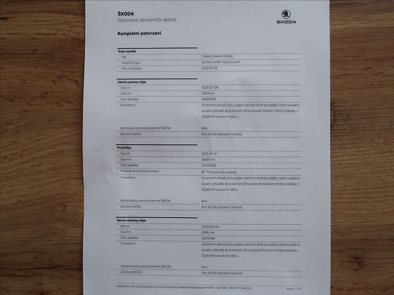 Škoda Octavia 2,0 TDi,1majČR,Serv.k.,DSG,DPH - fotka 26 z 26
