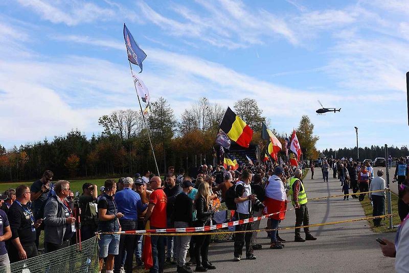 Závěrečná etapa a cíl Středoevropské rallye v Pasově.