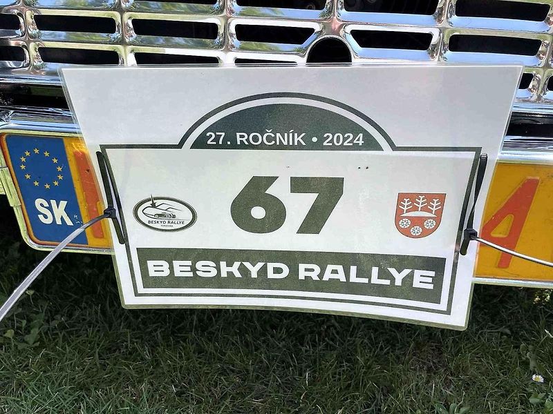 Beskyd Rallye Turzovka v Kuníně, 26. 7. 2024.