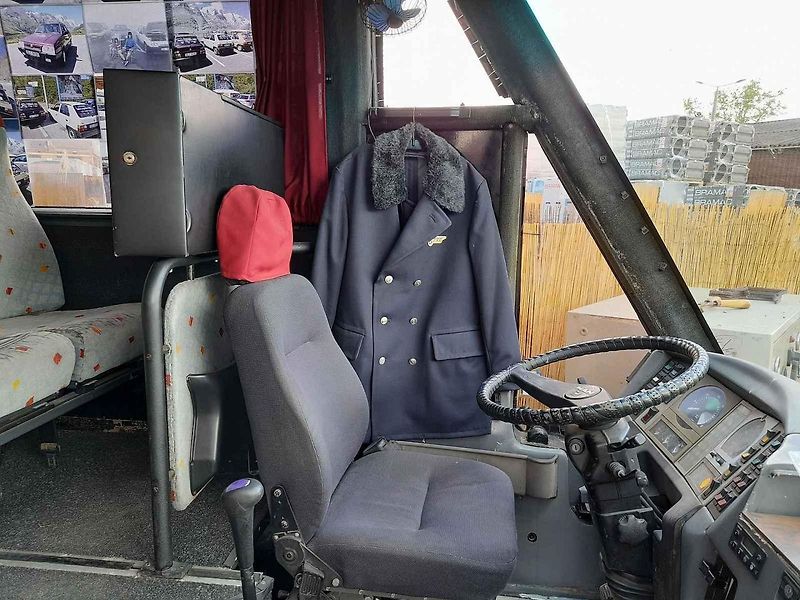 Prototyp minibusu Zliner 9.12 MAN pro 35 osob od legedárního Václava Krále v Auto-retro-muzeu Veteráni Litvínov.