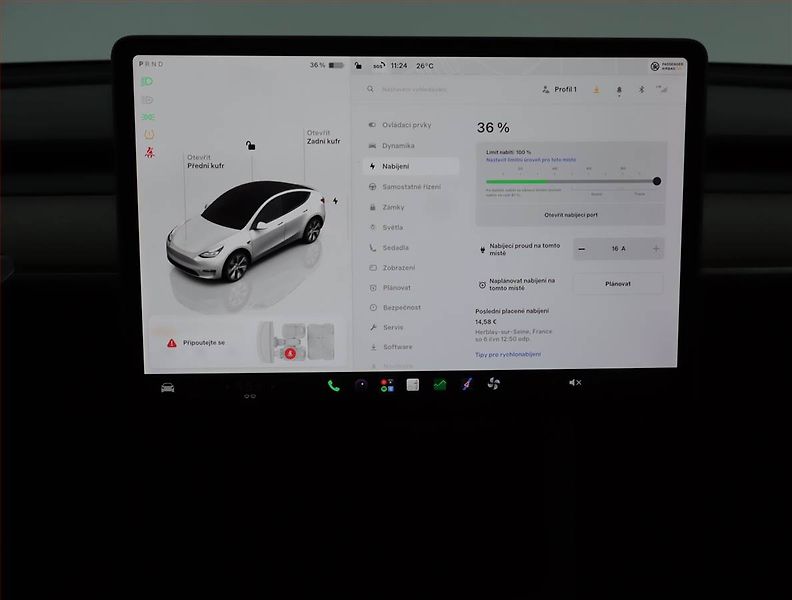 Tesla Model Y (2023) Long Range AWD 79kWh, SoH 90% - fotka 11 z 23
