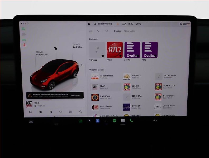 Tesla Model Y (2022) Long Range AWD 79kWh, SoH 91% - fotka 12 z 23