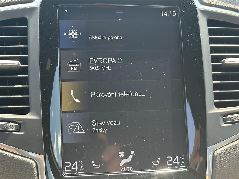 Volvo XC90 2,0 D5 173kW,Led,Kůže,ACC,1Maj - fotka 15 z 41