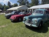 Návštěvníci akce mohli obdivovat kolem 140 historických automobilů, motorek i traktorů.