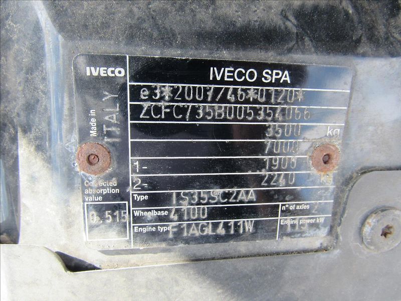 Iveco Daily 2,3 L4H4 115kW Maxi  35S16 - fotka 27 z 32