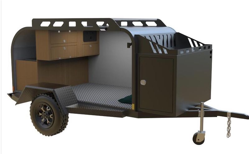 Ostatní (2026) off-road JR-1 Black 750kg - fotka 3 z 6