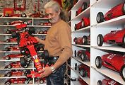 Sbírka papírových modelů monopostů F1 Ferrari Milana Pauluse