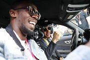 Usain Bolt a Lewis Hamilton