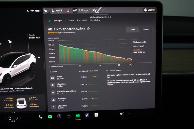 Tesla Model 3 (2023) Long Range Dual Motor SOH 97% - fotka 29 z 48