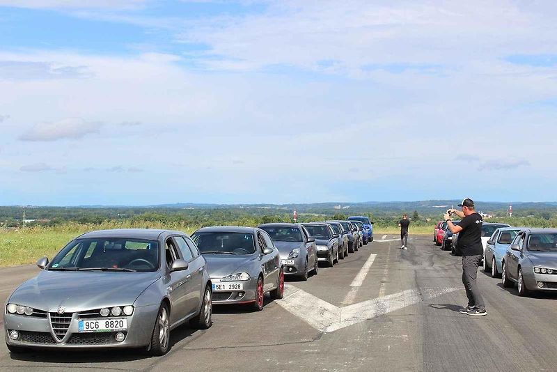 Nultý ročník srazu vozů Alfa Romeo v Jihočeském kraji.