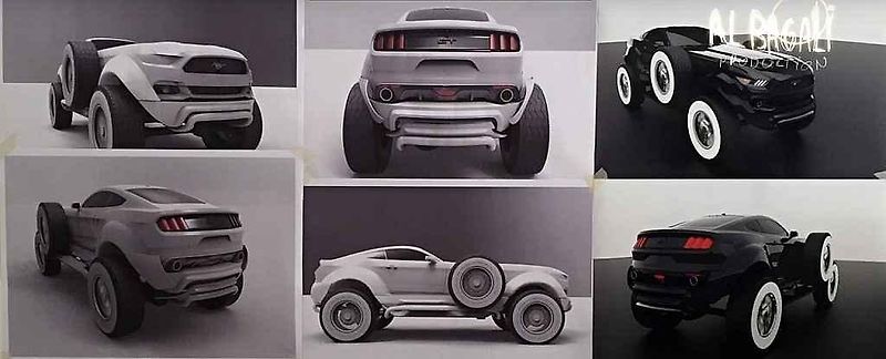 Ford Mustang 4x4.
