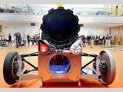 Thrust SSC připravený na startu.