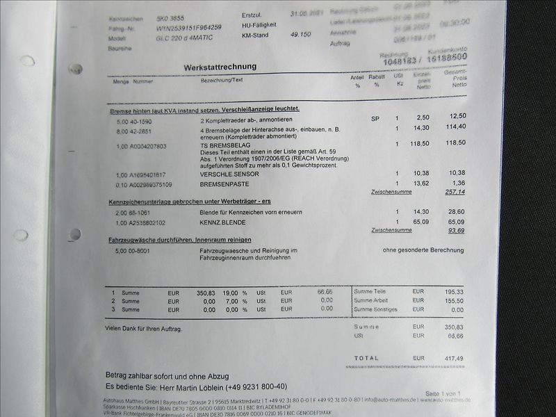 Mercedes-Benz GLC 2,0 CDi 220d 4MATIC - fotka 37 z 44