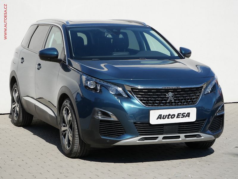 Peugeot 5008 (2018) 1.6HDi, ČR, AT, LED, navi - fotografie inzerátu
