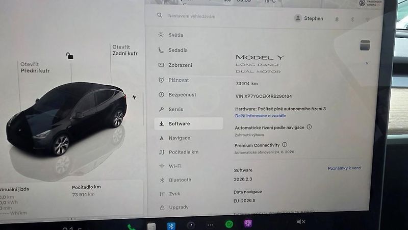 Tesla Model Y (2023) Long Range AWD DE SoH 92,9% - fotka 29 z 36